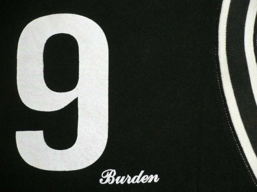 他の写真3: BURDEN/BILL FOOTBALL 五分丈TEE  BLACK