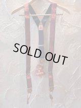 (DEAD STOCK)COREFIGHTER/SUSPENDERS  NAVYxREDxBROWN