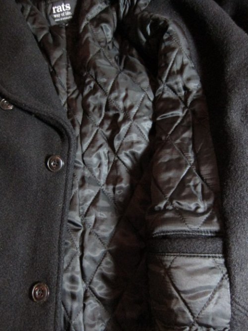 他の写真3: RATS/SHAWL COLLAR COAT  BLACK