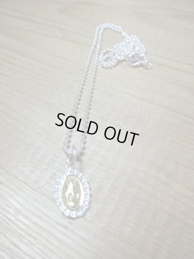 画像1: MARIA NECKLACE/SILVER 925xGOLD