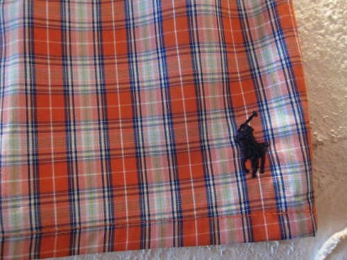 他の写真2: RALPH LAUREN/WOVEN BOXER  ORANGExWHITE