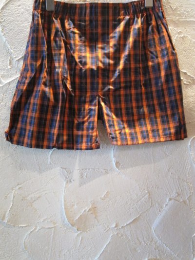 画像1: RALPH LAUREN/WOVEN BOXER  ORANGExNAVY