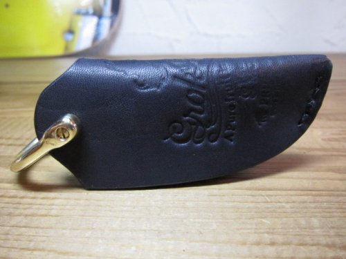 他の写真1: GROK LEATHER/KEY COVER PLANE  BLACK