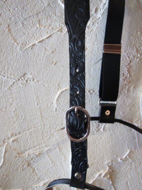 他の写真3: A GOODTIME PRODUCTION/LEATHER SUSPENDER  BLACK