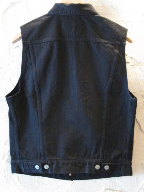 他の写真1: RATS(ラッツ)/BLACK DENIM VEST  BLACK