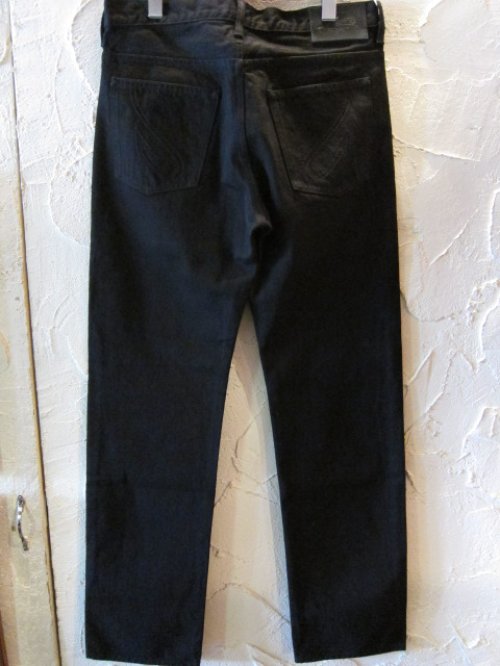 他の写真1: RATS ラッツ/BLACK DENIM 5POCKET PANTS BLACK