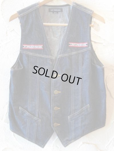 画像1: SOFTMACHINE/JUDEMENT VEST  DENIM