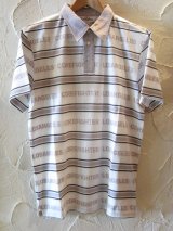 (SALE 40%OFF) COREFIGHTER/BORDER UNIFORM POLO　WHITEｘGRAY