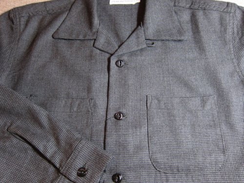 他の写真2: (SALE 35%OFF) STEAM AND THREAD/CAMP SHIRT WOOL  BLACK
