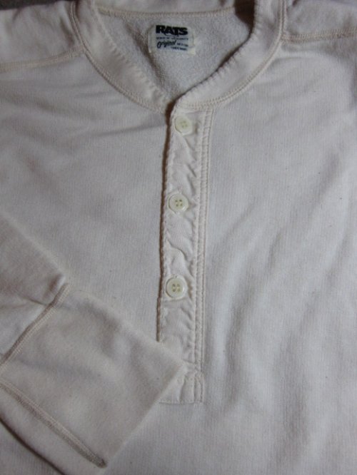 他の写真2: RATS/INLAY HENLEY NECK  ECRU