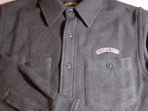 他の写真2: SEVENTY FOUR/WOOL SHIRTS L/S  BROWN