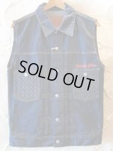 SEVENTY FOUR/TYPE II DENIM VEST  INDIGO