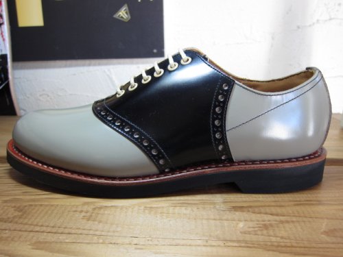 他の写真1: GLAD HAND(グラッドハンド)/SADDLE SHOES  GRAYxBLACK