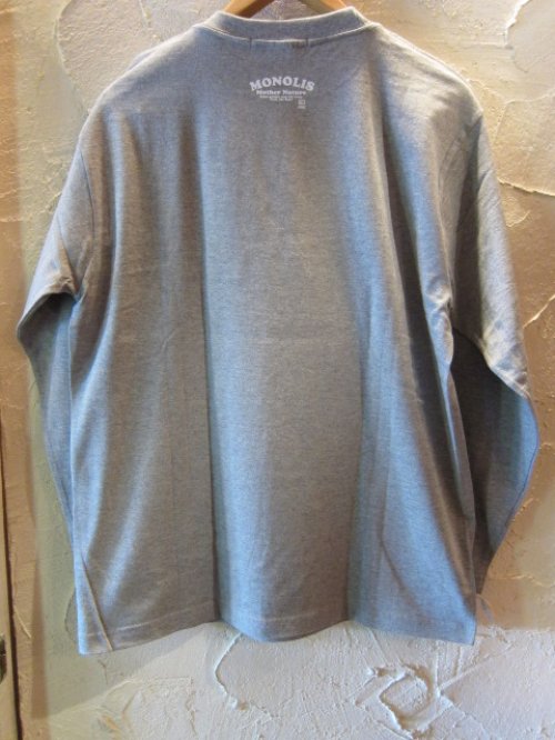 他の写真1: ☆SALE 50%OFF☆ MONOLIS/DONT GIVE L/S TEE  GRAY