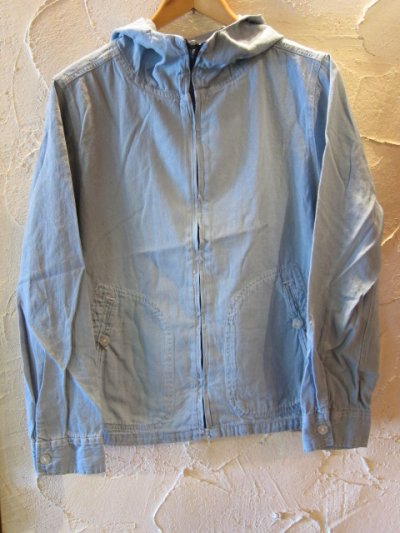 画像1: (SALE 40%OFF)　 CORISCO/6.5oz DENIM HOOD JKT  BLEACH