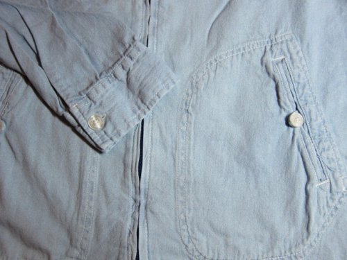 他の写真3: (SALE 40%OFF)　 CORISCO/6.5oz DENIM HOOD JKT  BLEACH