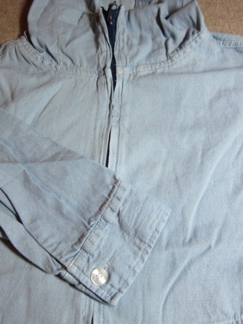 他の写真2: (SALE 40%OFF)　 CORISCO/6.5oz DENIM HOOD JKT  BLEACH