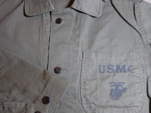 他の写真2: WORLD SURPLUS/USMC HBT SHIRTS JKT OLIVE 
