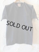 GLAD HAND(グラッドハンド)/STANDARD HENRY POCKET T-SHIRTS  BLACK