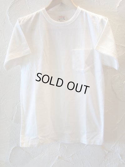 画像1: GLAD HAND(グラッドハンド)/STANDARD POCKET T-SHIRTS  WHITE