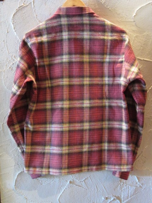 他の写真1: BELAFONTE/CHECK FLANNEL SHIRTS  RED