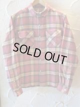 BELAFONTE/CHECK FLANNEL SHIRTS  RED