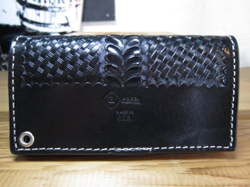 他の写真1: AKER/WALLET BASKET WEAVE  BLACK