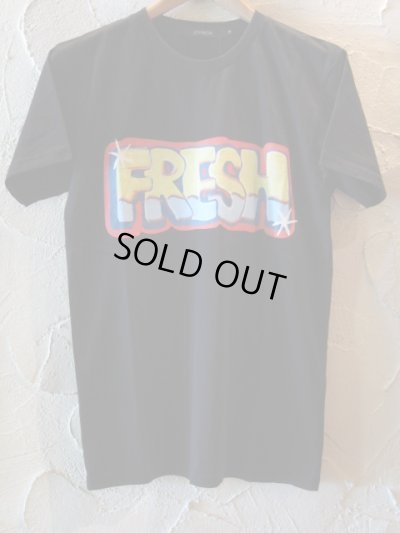 画像1: JOY RICH/FRESH TEE  BLACK