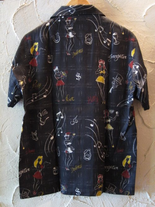 他の写真1: GANGSTERVILLE(ギャングスタービル)/BETTY SHIRTS SS  BLACK