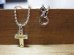 画像3: INTERFACE/CROSS PENDANT  SILVERxBRASS CHAIN (3)