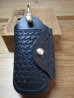 画像1: GROK LEATHER/KEY COVER ELECT BASKET BLACK  (1)