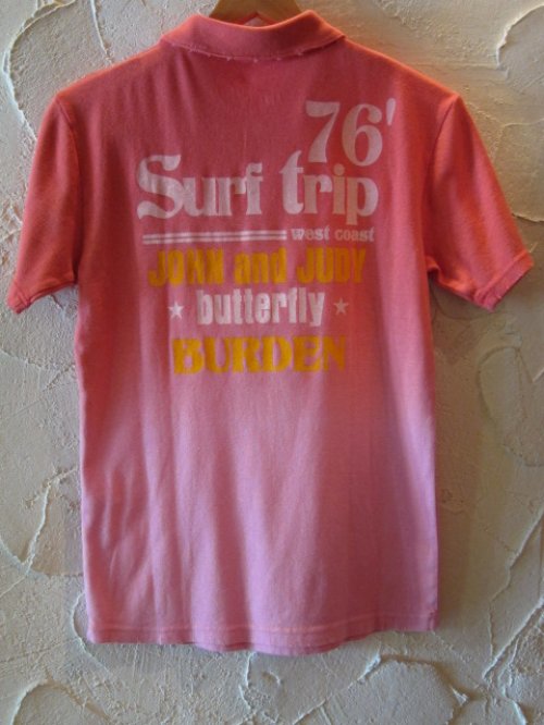 他の写真1: ☆SALE 50%OFF☆ BURDEN/GRADITION S/S POLO CALIFORNIA  PINK