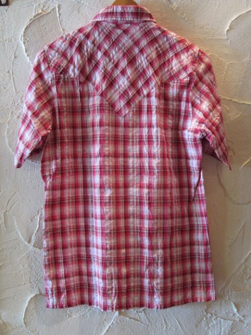 他の写真1: ☆SALE 50%OFF☆ INAPT/CHECK S/S SHIRT　PINK