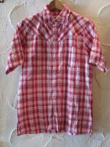 ☆SALE 50%OFF☆ INAPT/CHECK S/S SHIRT　PINK