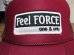 画像4: Feel FORCE/ONE&ONLY MESH CAP  BURGUNDY (4)