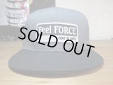 Feel FORCE/ONE&ONLY SNAPBACK  CHARCOALxBLACK