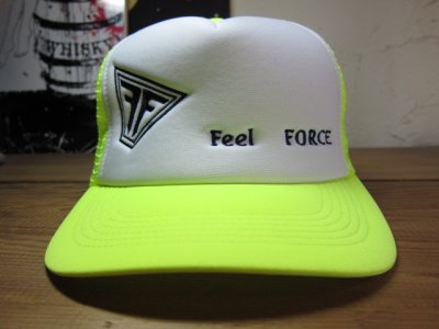 画像1: Feel FORCE/ONE&ONLY MESH CAP NEON  YELLOW