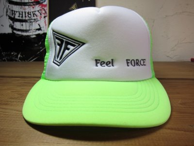 画像1: Feel FORCE/ONE&ONLY MESH CAP NEON  GREEN
