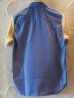 画像2: ROUND HOUSE/2 TONE DUNGAREE SHIRTS  NAVYxYELLOW (2)