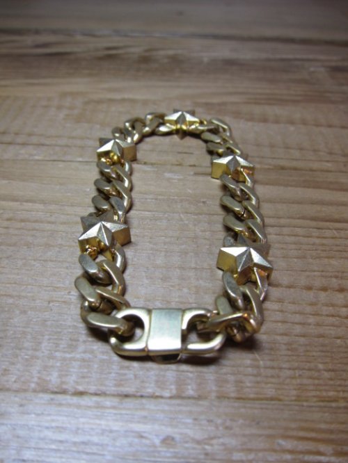 他の写真2: ROTTWEILER/CHAIN BRACELET STARS  GOLD