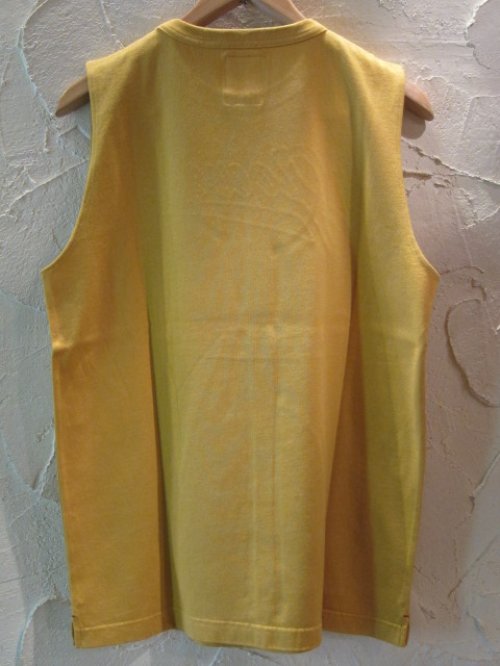 他の写真1: (SALE 40%OFF)GO WEST/NO SLEEVE PATCH TEE GOWEST  BUTTER(MUSTARD)