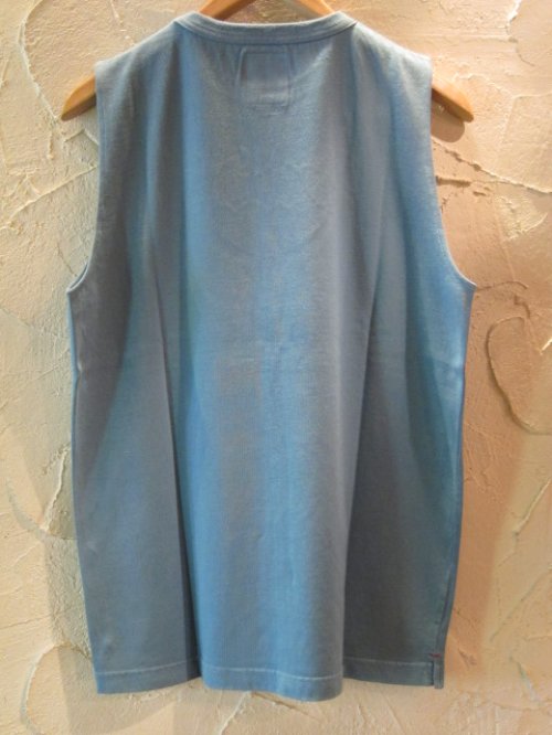 他の写真1: ☆SALE 60%OFF☆ GO WEST/NO SLEEVE PATCH TEE BAD  BLUE(SAX)