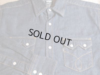 画像3: RATS/DENIM WESTERN SHIRTS  INDIGO