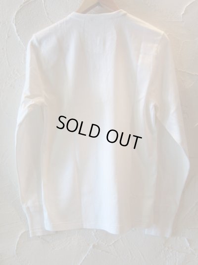 画像2: GLAD HAND(グラッドハンド)/STANDARD HENRY POCKET L/S T WHITE