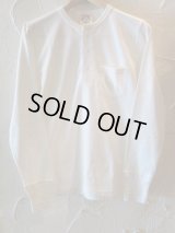 GLAD HAND(グラッドハンド)/STANDARD HENRY POCKET L/S T WHITE