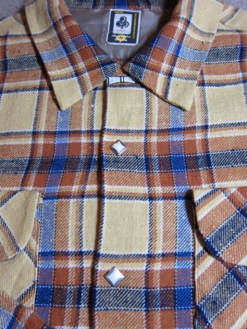 他の写真3: BELAFONTE/SNAP CHECK FRANNEL SHIRTS  BEIGE