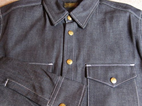 他の写真2: (DEAD STOCK)COREFIGHTER/SNAP BUTTON DENIM SHIRT  10ozRIDID