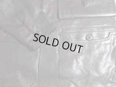 画像4: BELAFONTE/GOAT LEATHER HUNTING JK  BLACK