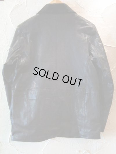 画像2: BELAFONTE/GOAT LEATHER HUNTING JK  BLACK