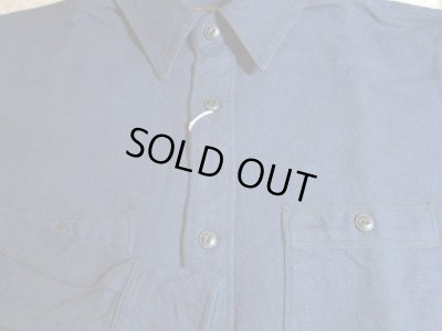 画像3: VINTAGE EL/SOLID NELL WORK SHIRT  NAVY